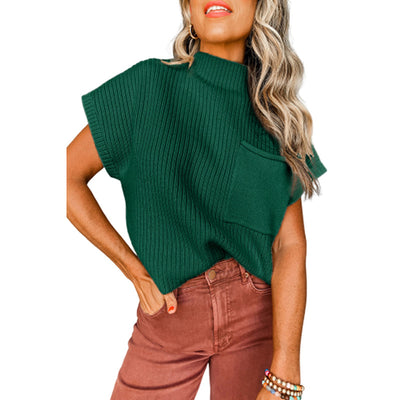 Women's Casual All-match Short-sleeved Sweater