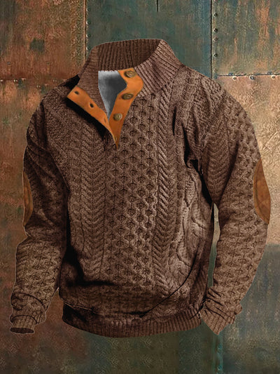 European And American Men's Sweater 3D Digital Series Printing