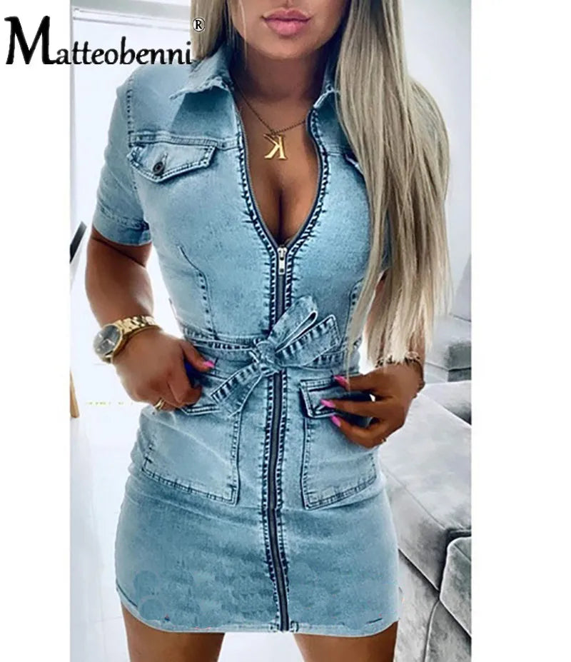  Sexy Denim Dress