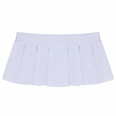 Women Schoolgirl Mini Skirt Low Rise Comfortable Pleated Party Nightwear Clubwear Cosplay Costume Party Performance Sexy Skirts