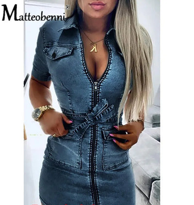  Sexy Denim Dress