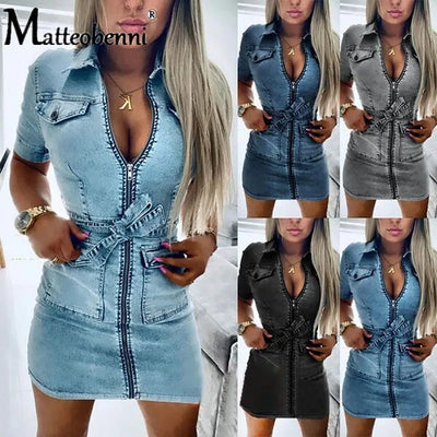  Sexy Denim Dress