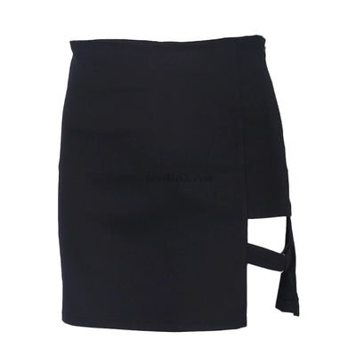 Korean Style Black Hip Skirts Irregular Micro Mini Skirt Mini Skirt Summer Fashion Harajuku Sexy High Waist Bodycon Short Skirt