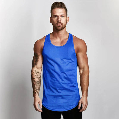 Bodybuilding Tank Tops Men Mesh Sports Tanktops Muscle Vest Fitness Sleeveless Tops Tees Slim Fit Singlets