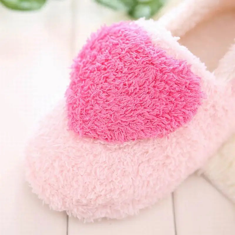 Retail!!! Lovely Ladies Home Floor Soft Women indoor Slippers Outsole Cotton-Padded Shoes Female Cashmere Warm Casual Shoes