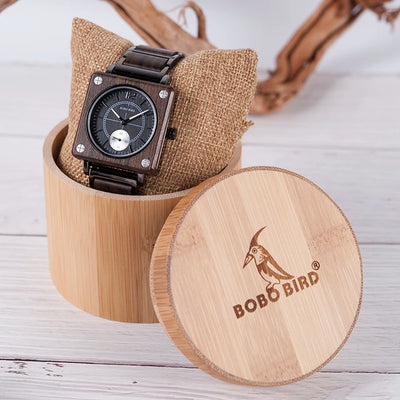 relogio masculino BOBO BIRD Men Watch erkek kol saati Luxury Wooden Watches Waterproof Great Gift for Boyfriend Accept Logo