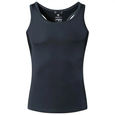 jeansian Sport Tank Tops Tanktops Sleeveless Shirts Running Grym Workout Fitness Slim Compression LSL3306