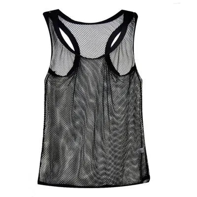 Men's Vest Large mesh breathable sexy camisole tank top undershirt  clothes men tank top sleeveless shirts singlet fitness