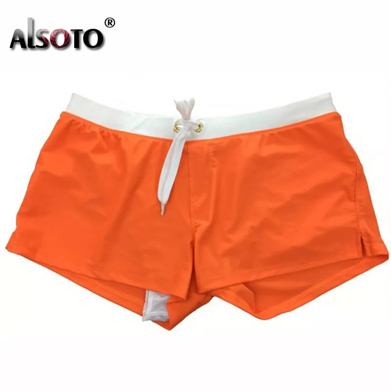 2023 Summer Sexy New Beach Shorts Men swimsuit Casual Mens Shorts Gyms sunga Swimwear Boardshorts Joggers Trunks mayo homme