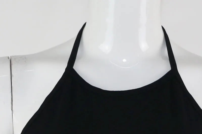 2024 Summer Sexy Women Camis Cropped Clothes Bra Crop Top Crop Feminino Funny Letter I Have No Tits Strapless Tops 100% Cotton