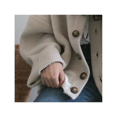 Women Knitted Cardigans Sweater Winter Solid Basic Elegant New Tops Femme Autumn Female Warm Casual Outerwear Jersey Mujer