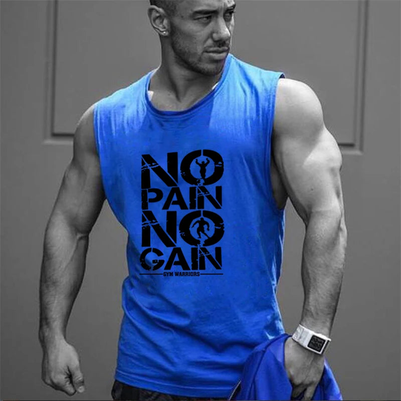 Fitness Men Tank Top Bodybuilding Stringers Tank Tops Singlet Brand gyms Clothing cotton Sleeveless Shirt muscle tops