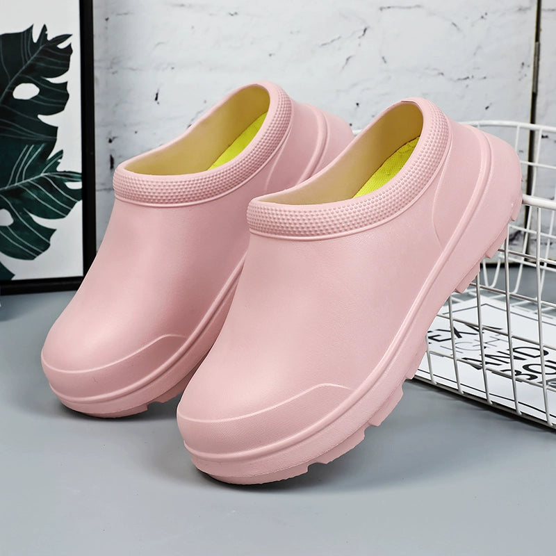 Women's Increased Heel Slippers for Hospital Work