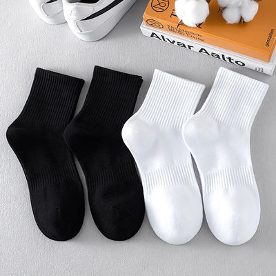 3Pairs/Lot Men Cotton Socks Black White Male Short Socks Cotton Sports Socks Men Socks Breathable Spring and Autumn Ankle Socks