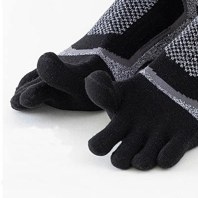 5 Pairs Toe Sport Short Socks Man Thick Compression Mesh Endurable Fitness Bike Run Outdoor Basketball Travel 5 Finger Socks