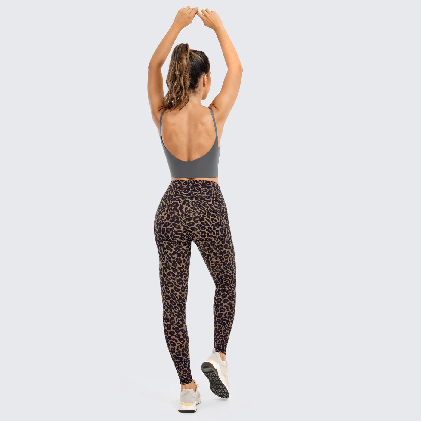 Pilates Yoga Leggings Peach Butt Women High Waisted Athletic Running Pants Elastic Hips Lifting Slim Workout Gym Trousers