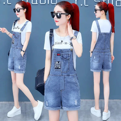 Denim Strap Dress 2023 New Summer Women Fashion Denim Dress Sundress Casual Slim Overalls Dresses Mini Jeans Dress Jumpsuits