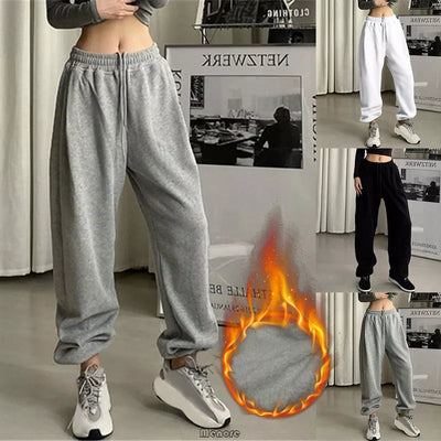 Women pants Black Jogging Sweatpants Women for pants Baggy Sports Pants Gray Jogger High Waist Sweat Casual Female Trousers