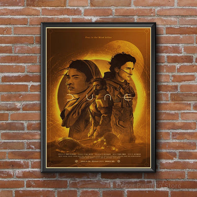 Retro Popular Movie Posters Film TV Dune Django Kraft Paper Prints Vintage Home Room Bar Cafe Aesthetic Art Wall Decor Painting