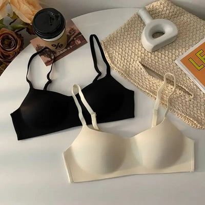 Seamless Tube Top Bras Women Underwear Small Chest Bras Women's Upper Support Bra Non-Wire Sexy Lingerie Female Solid Intimates