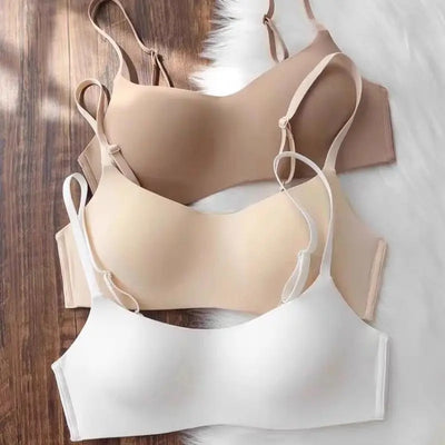 Seamless Tube Top Bras Women Underwear Small Chest Bras Women's Upper Support Bra Non-Wire Sexy Lingerie Female Solid Intimates