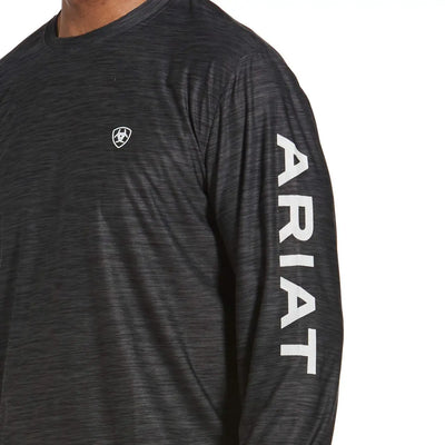 Oringinal Ariat Charger Logo T-Shirts for men Quick Drying Long Sleeve shirts Casual Plus OverSize Top Tees Climbing GYM Tshirt