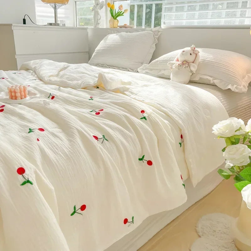 Summer Ice Cool Thin Quilt Comforter Soft Air Conditioning Quilt/Duvet/Blanket Bed 150 Single Bed Quilt