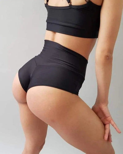 HOT Women's High Waist Yoga Shorts Gym Workout Booty Dance Hot Pants Athletic Butt Lifting Sports Leggings