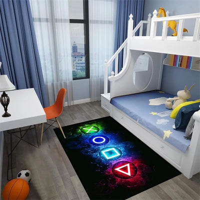 Gaming Controller Large Area Rugs for Decorations Gamer