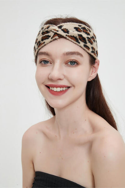 Leopard Twisted Hairband