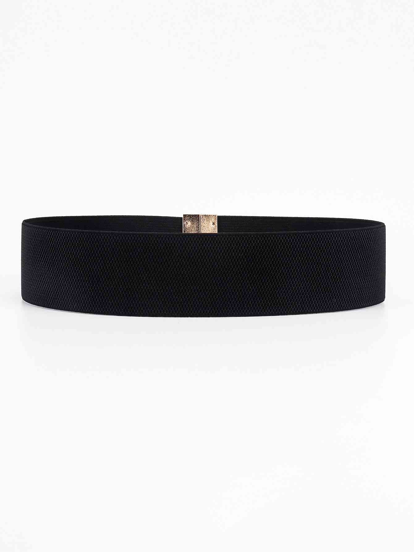 Alloy Buckle Elastic Belt