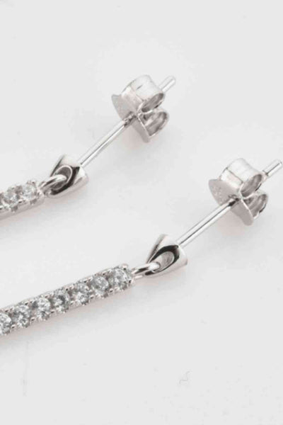 Zircon 925 Sterling Silver Single Earring