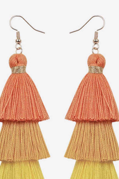 Layered Tassel Earrings