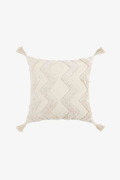 Fringe Decorative Throw Pillow Case